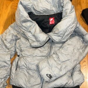 Nike Puffer Jacket with Hood, Size M
